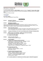Agenda - 01 January 2024
