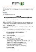 Agenda - 02 February 2026