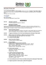 Agenda - 04 April 2024