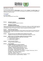 Agenda - 07 July 2024
