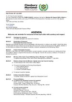 Agenda - 08 August 2025 