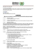Agenda - 11 November 2025