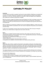 Capability Policy Feb 2023