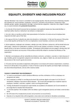 CMTC Equality & Diversity Policy Dec 2023