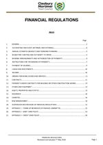Financial Regulations May 2024
