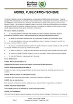 Model Publication Scheme Sept 2020