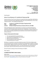 Town Meeting invite 31.07.25