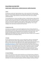 Unitary Councillor's Annual Report 2024