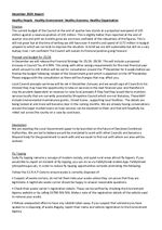 Unitary Councillors December 2024 Report